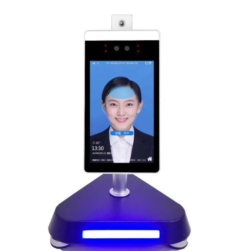 Face recognition temperature measurement terminal 